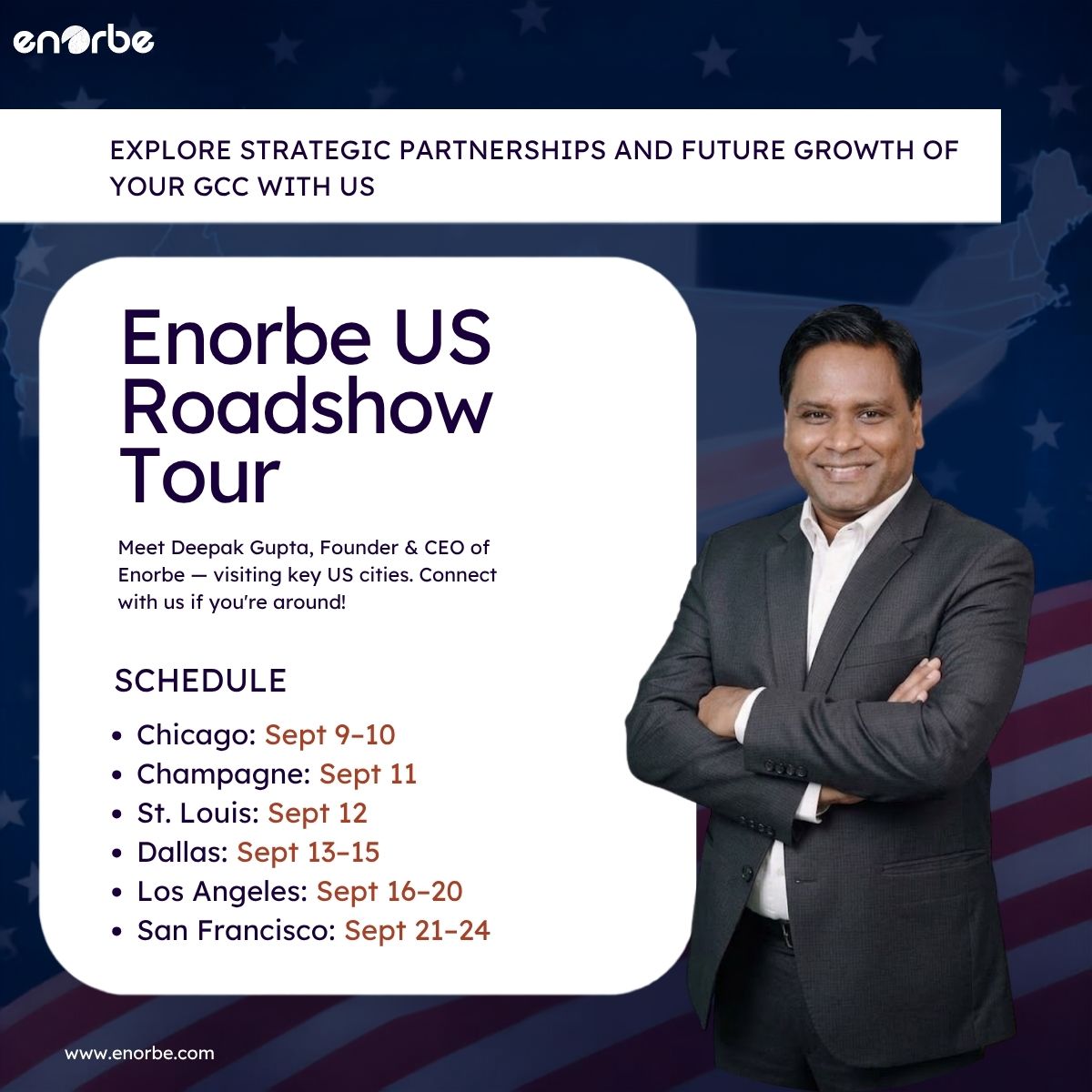 US Enorbe roadshow Sept 2026